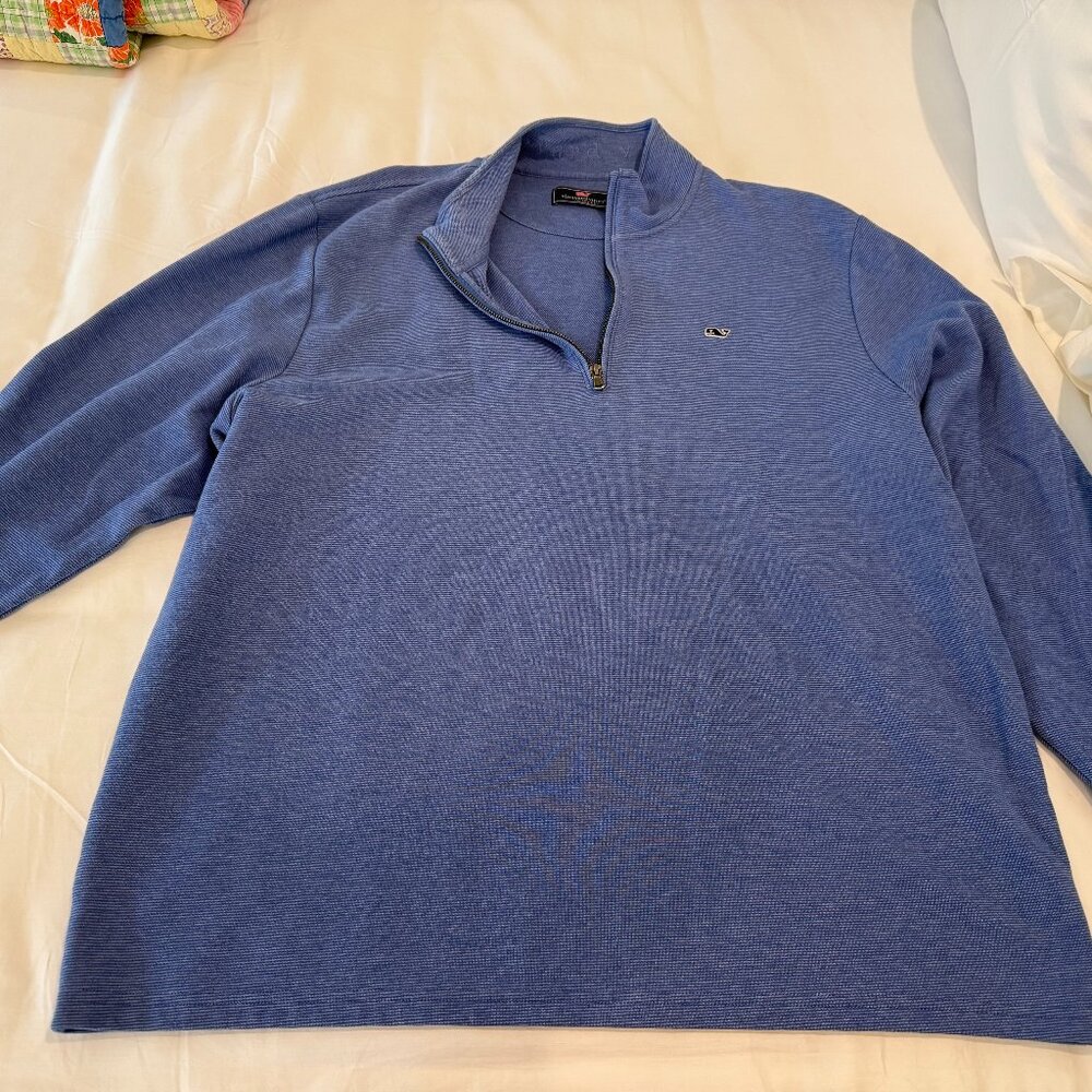 Blue Vineyard Vines Quarter Zip
